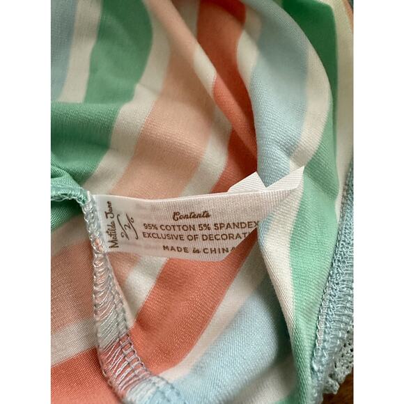 NWT Matilda Jane Enchanted Garden Marble Falls Knit Striped Green Blue Tank Top - Picture 8 of 8